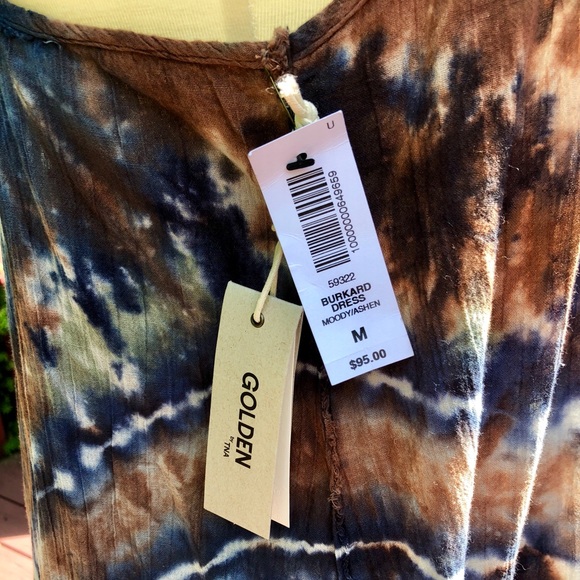 NWT Aritzia Golden by Tna Burkard Dress Sz M - Picture 4 of 6